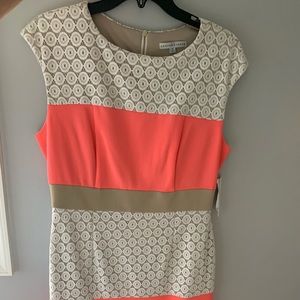 Multicolor Knee Length Dress